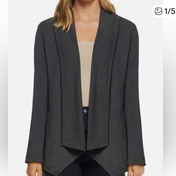 Max & Mia Gray Women’s Cardigan with Side Pockets Size XL - Picture 1 of 6
